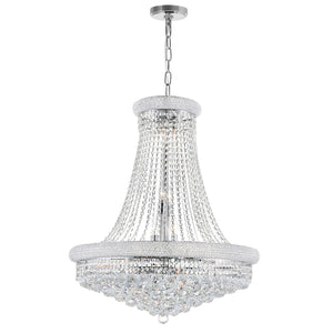 CWI Lighting - 8001P28C - 18 Light Chandelier - Empire - Chrome