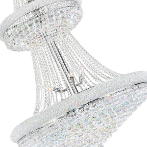 CWI Lighting - 8001P36C - 34 Light Chandelier - Empire - Chrome