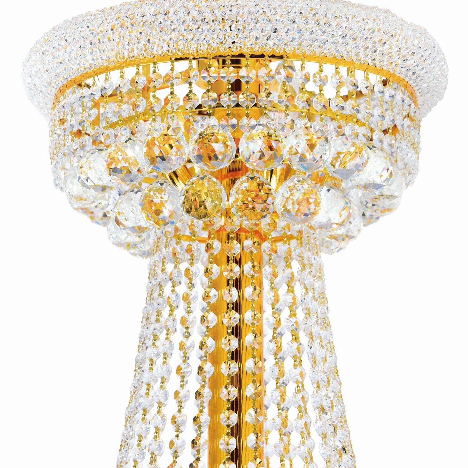 CWI Lighting - 8001P36G - 34 Light Chandelier - Empire - Gold