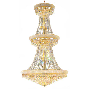 CWI Lighting - 8001P42G - 38 Light Chandelier - Empire - Gold