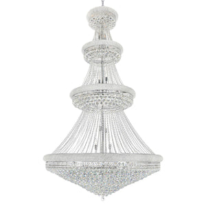 CWI Lighting - 8001P50C - 42 Light Chandelier - Empire - Chrome