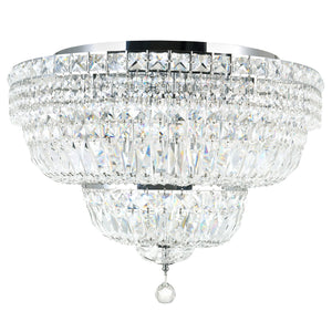 CWI Lighting - 8003C30C - 16 Light Flush Mount - Stefania - Chrome