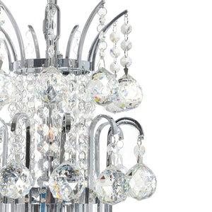 CWI Lighting - 8012P20C - Eight Light Chandelier - Princess - Chrome