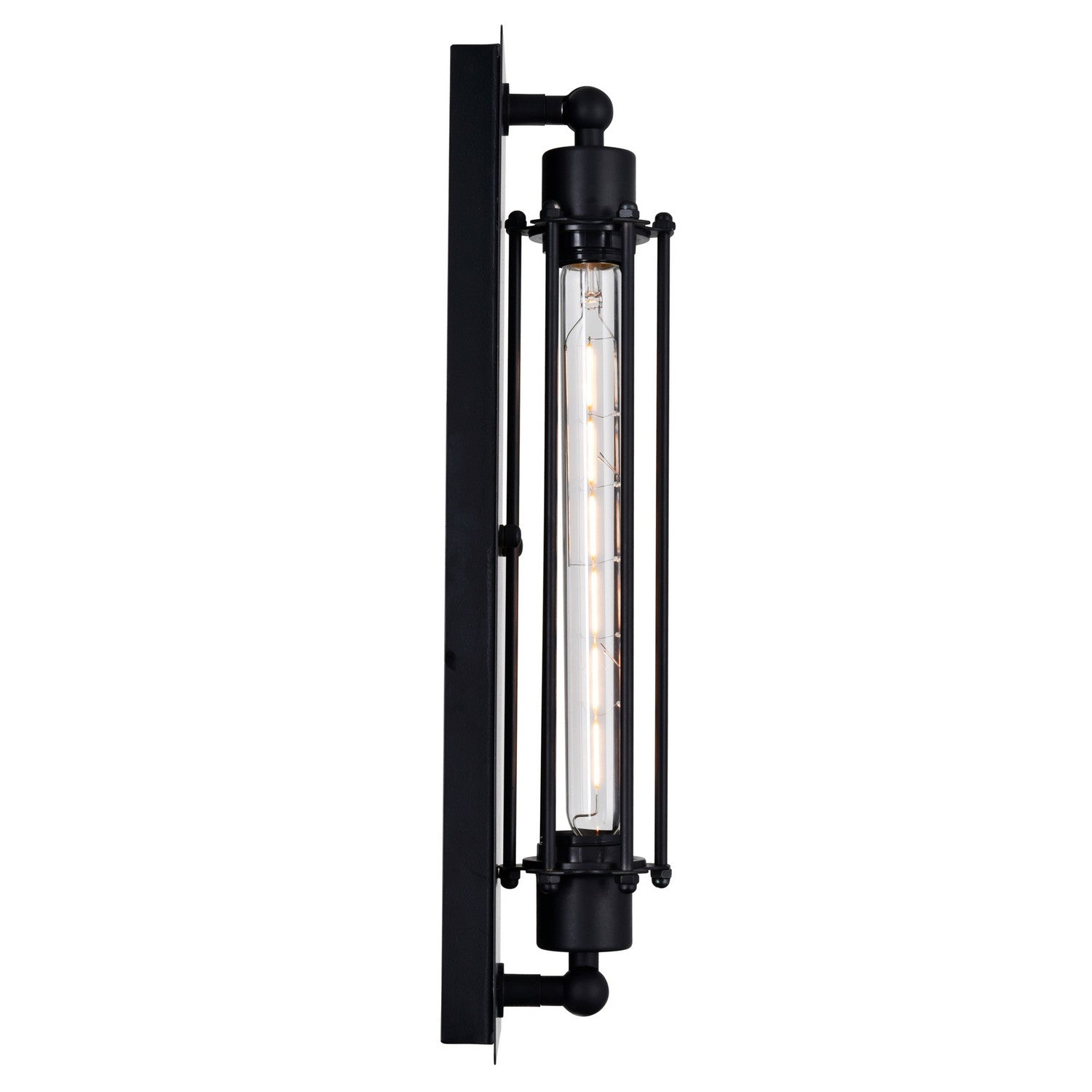 CWI Lighting - 9613W4-1-101 - One Light Wall Sconce - Kiera - Black