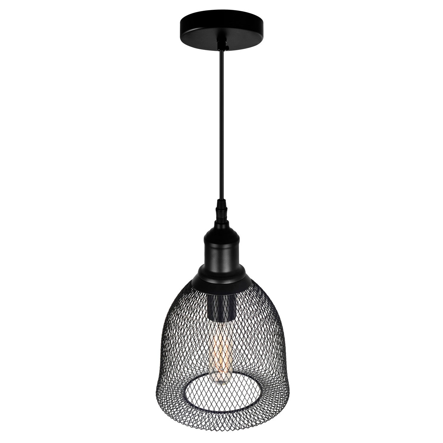 CWI Lighting - 9638P7-1-101 - One Light Mini Pendant - Drea - Black