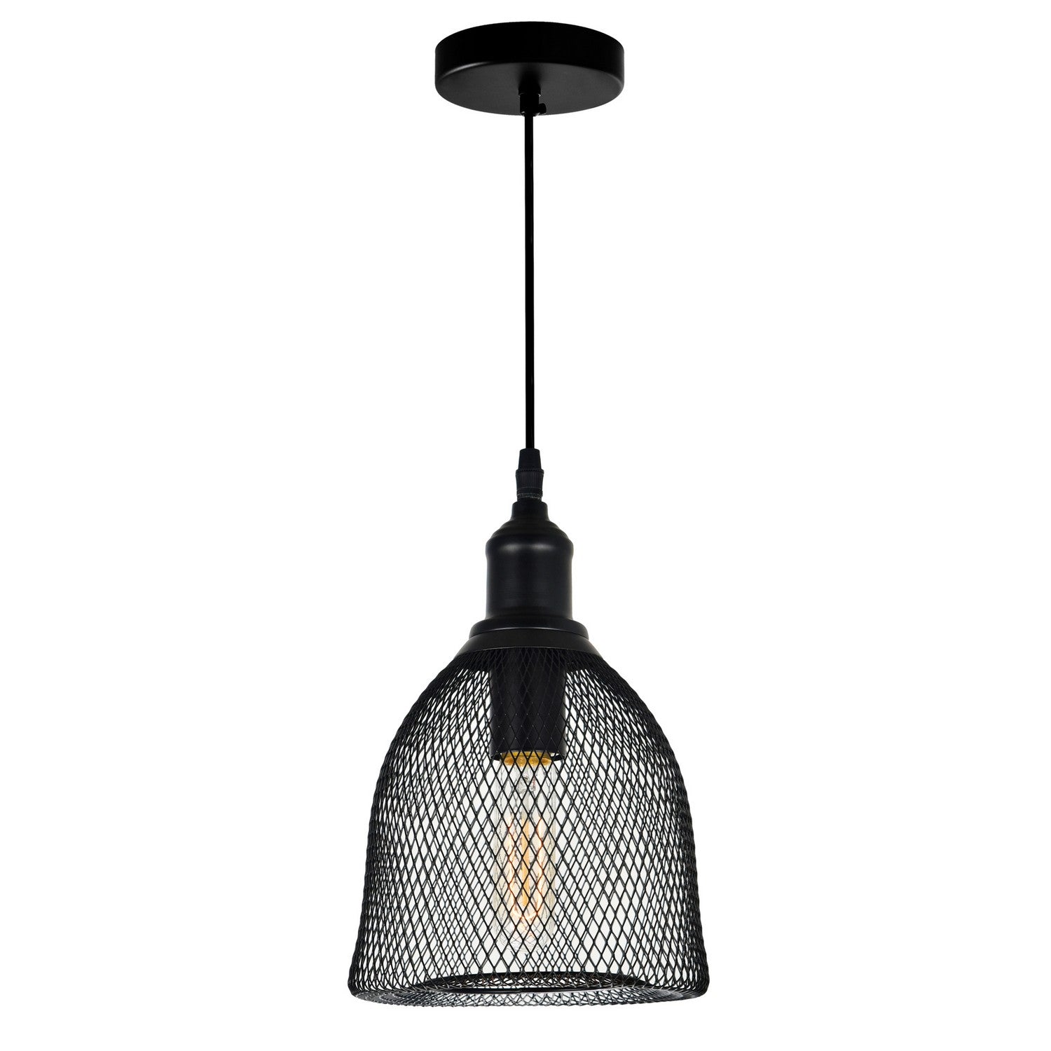 CWI Lighting - 9638P7-1-101 - One Light Mini Pendant - Drea - Black