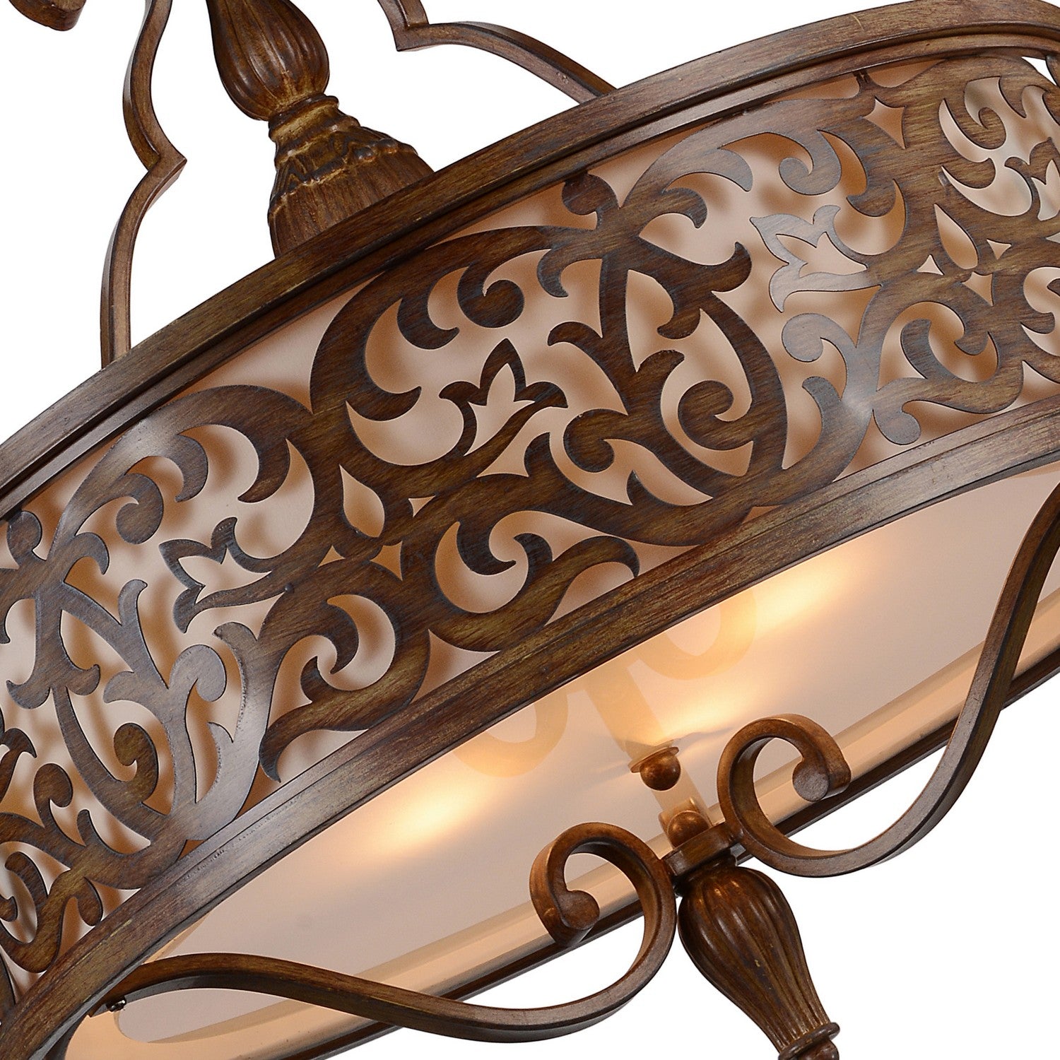 CWI Lighting - 9807P21-5-116-A - Five Light Chandelier - Nicole - Brushed Chocolate