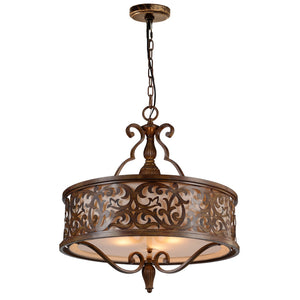 CWI Lighting - 9807P21-5-116-A - Five Light Chandelier - Nicole - Brushed Chocolate