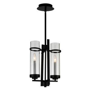 CWI Lighting - 9827P11-2-101 - Two Light Mini Pendant - Sierra - Black