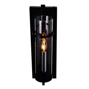 CWI Lighting - 9827W5-1-101 - One Light Wall Sconce - Sierra - Black