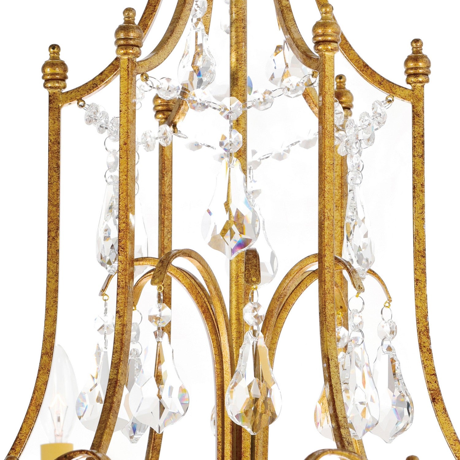 CWI Lighting - 9836P28-6-125 - Six Light Chandelier - Electra - Oxidized Bronze