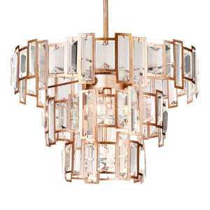 CWI Lighting - 9903C18-5-193 - Five Light Chandelier - Quida - Champagne