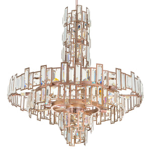 CWI Lighting - 9903P30-18-193 - 18 Light Chandelier - Quida - Champagne