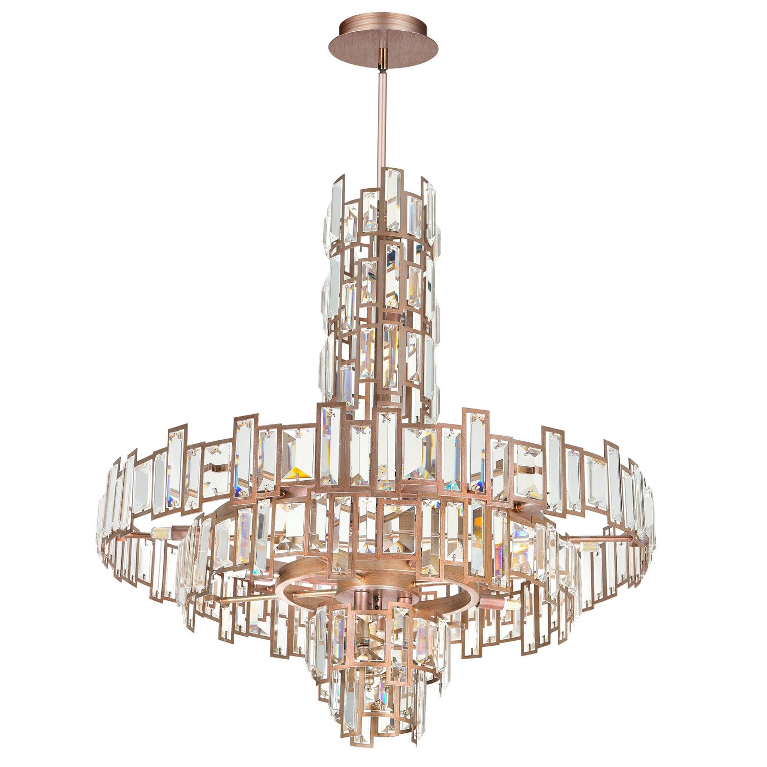 CWI Lighting - 9903P30-18-193 - 18 Light Chandelier - Quida - Champagne