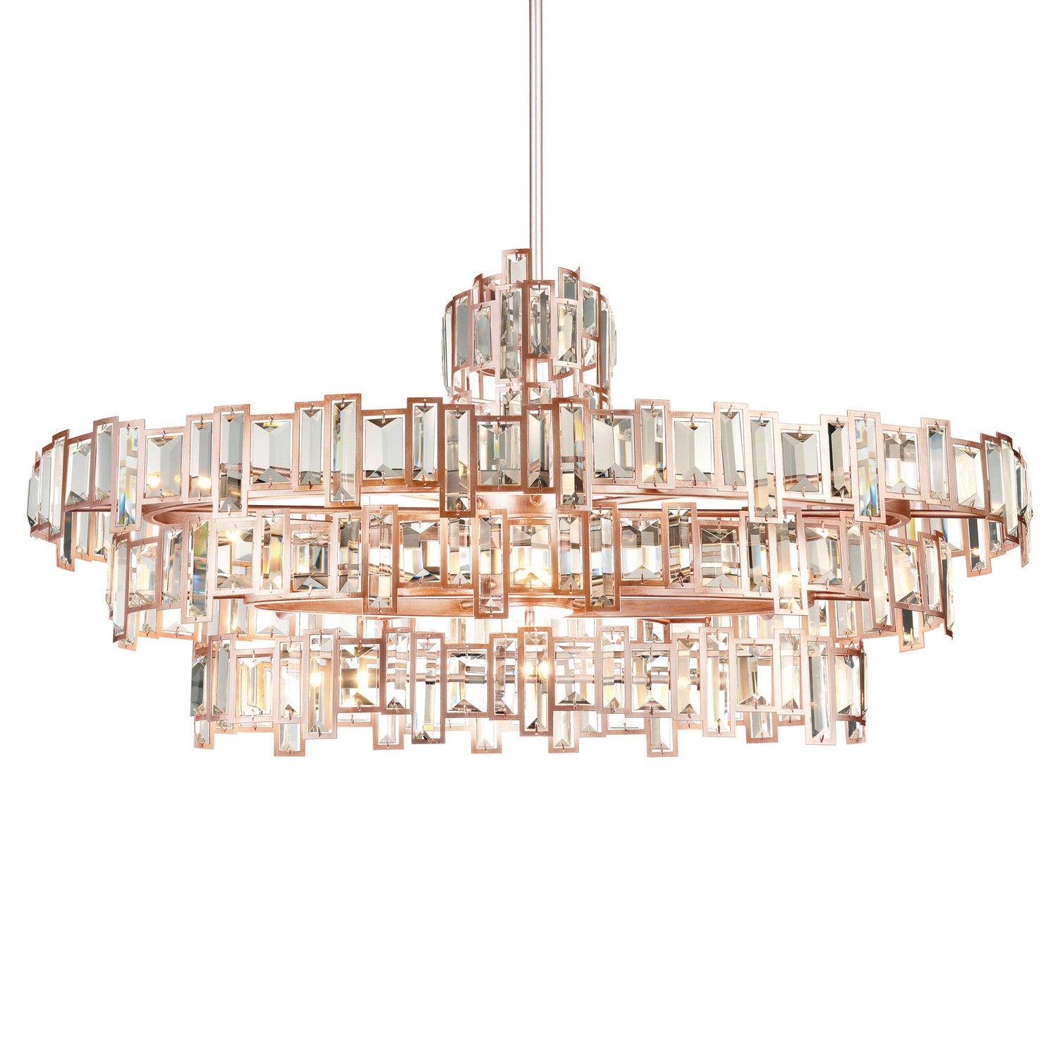 CWI Lighting - 9903P44-21-193 - 21 Light Chandelier - Quida - Champagne