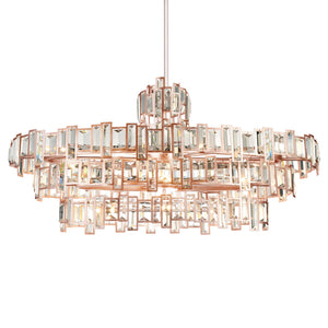 CWI Lighting - 9903P44-21-193 - 21 Light Chandelier - Quida - Champagne