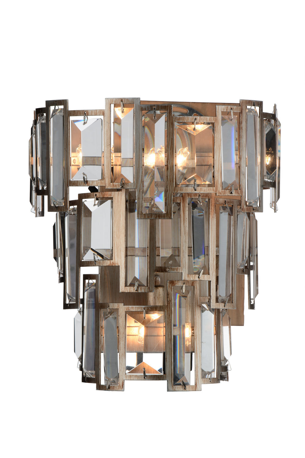 CWI Lighting - 9903W10-3-193 - Three Light Wall Sconce - Quida - Champagne