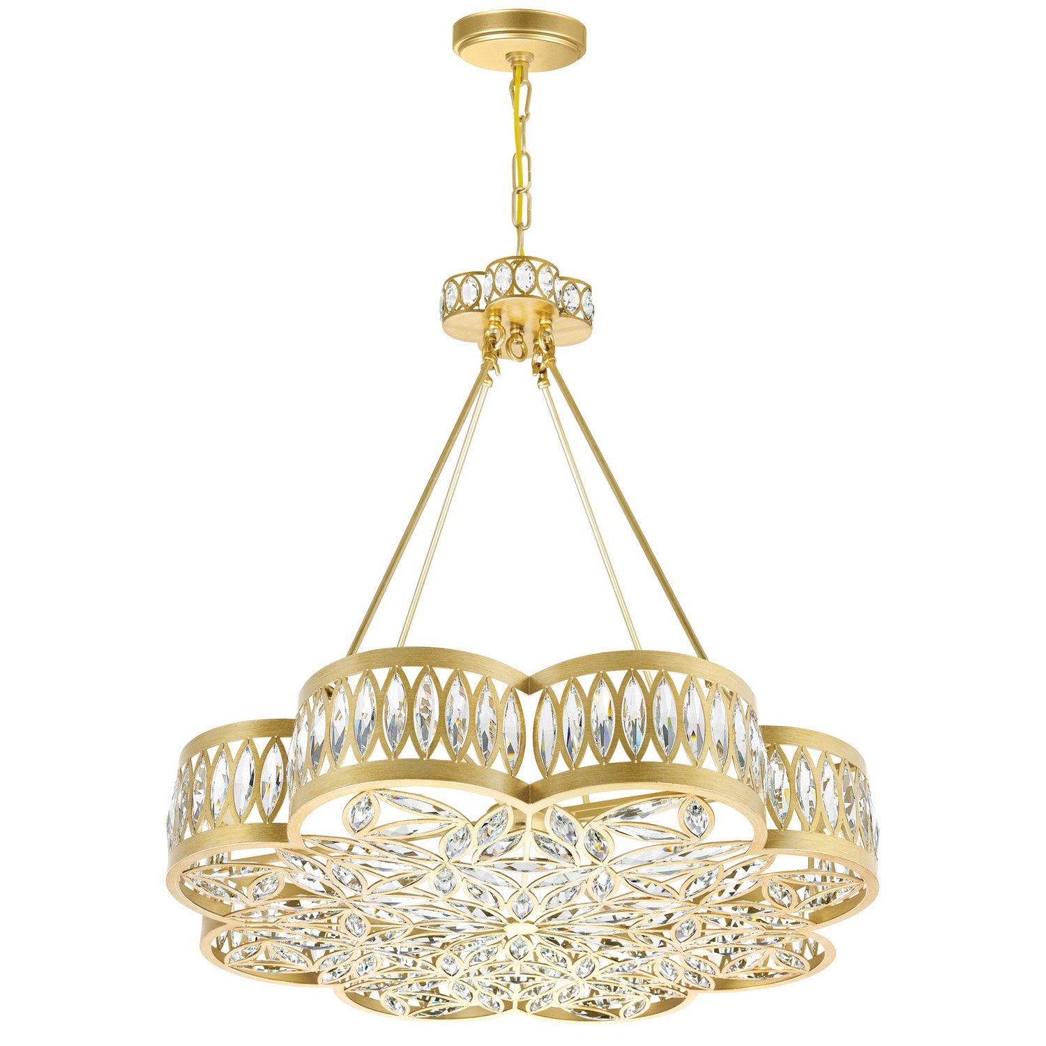 CWI Lighting - 9906P31-8-208 - Eight Light Chandelier - Nova - Champagne