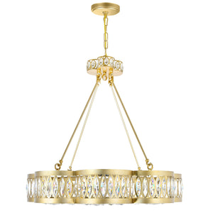 CWI Lighting - 9906P31-8-208 - Eight Light Chandelier - Nova - Champagne