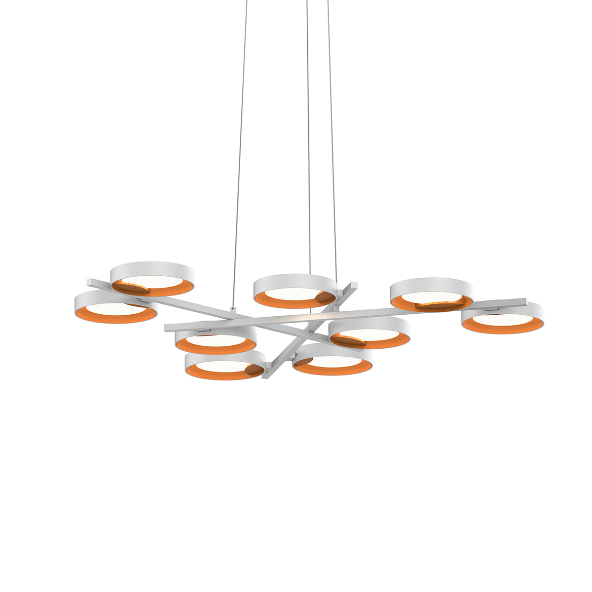 Sonneman - 2656.03A - LED Pendant - Light Guide Ring - Satin White