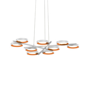 Sonneman - 2656.03A - LED Pendant - Light Guide Ring - Satin White