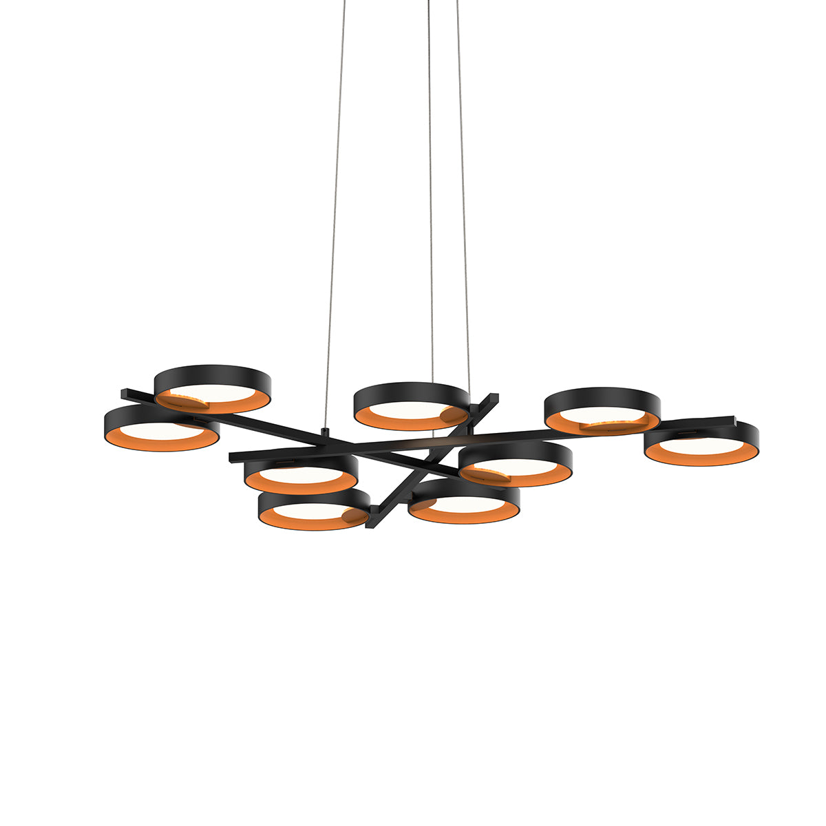 Sonneman - 2656.25A - LED Pendant - Light Guide Ring - Satin Black