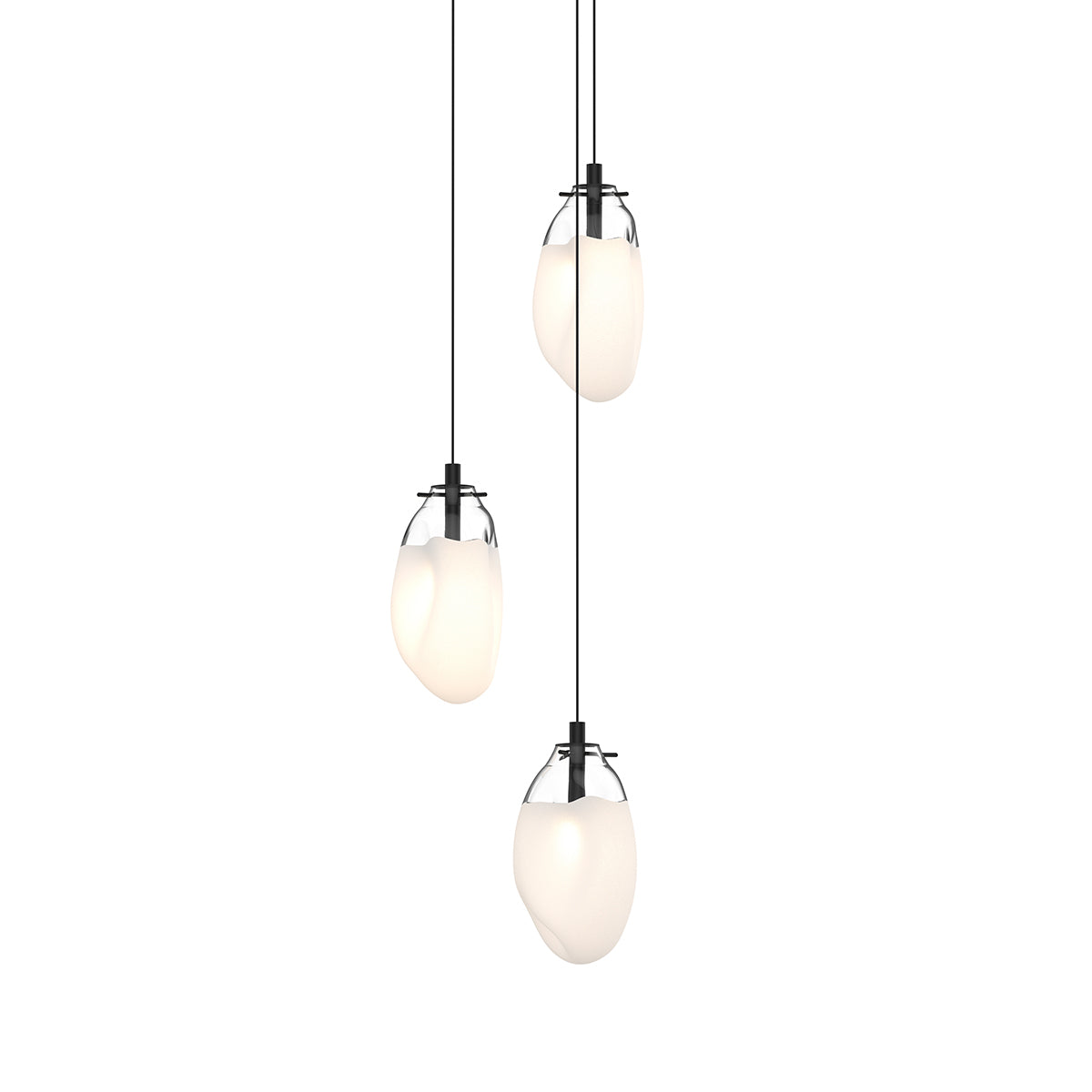 Sonneman - 2971.25W - LED Pendant - Liquid - Satin Black