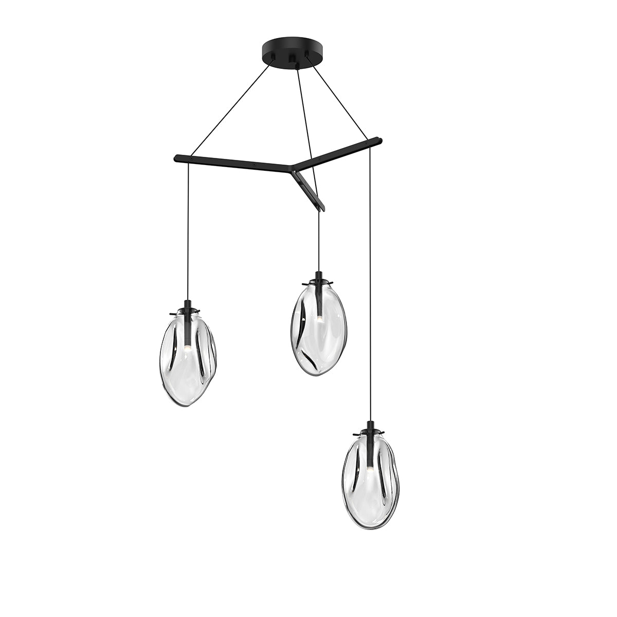 Sonneman - 2975.25C - LED Pendant - Liquid - Satin Black