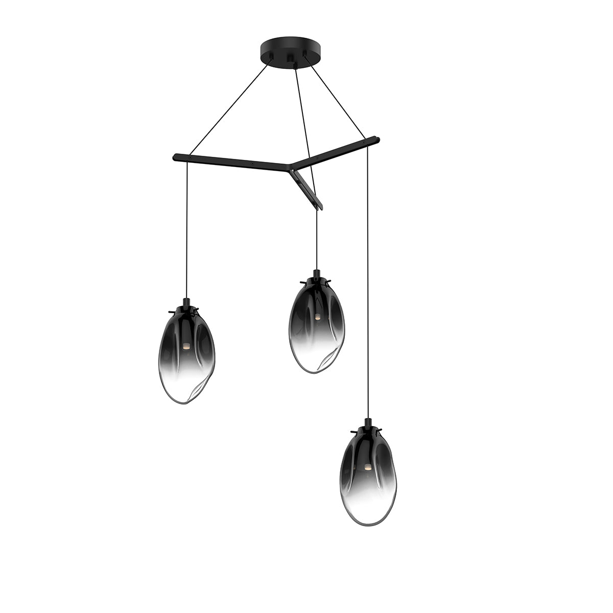 Sonneman - 2975.25K - LED Pendant - Liquid - Satin Black