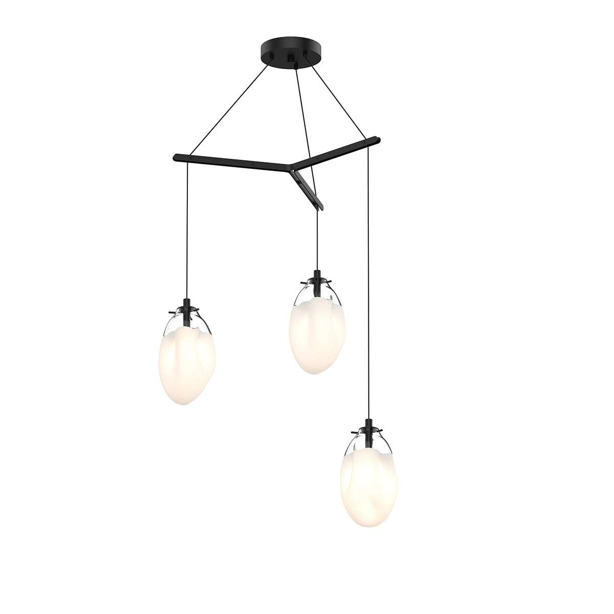 Sonneman - 2975.25W - LED Pendant - Liquid - Satin Black