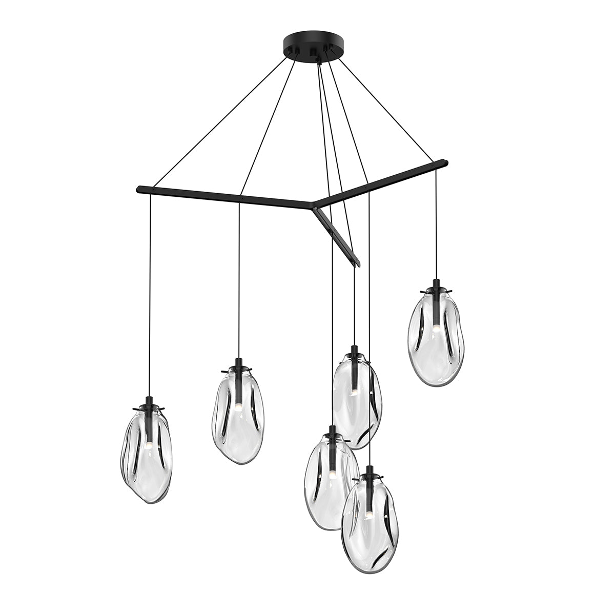 Sonneman - 2976.25C - LED Pendant - Liquid - Satin Black