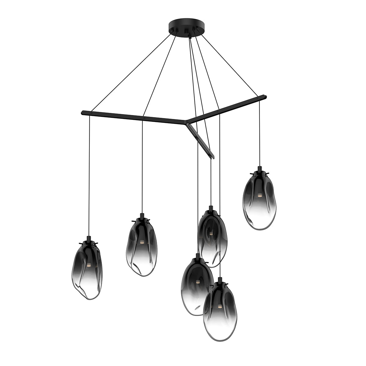 Sonneman - 2976.25K - LED Pendant - Liquid - Satin Black