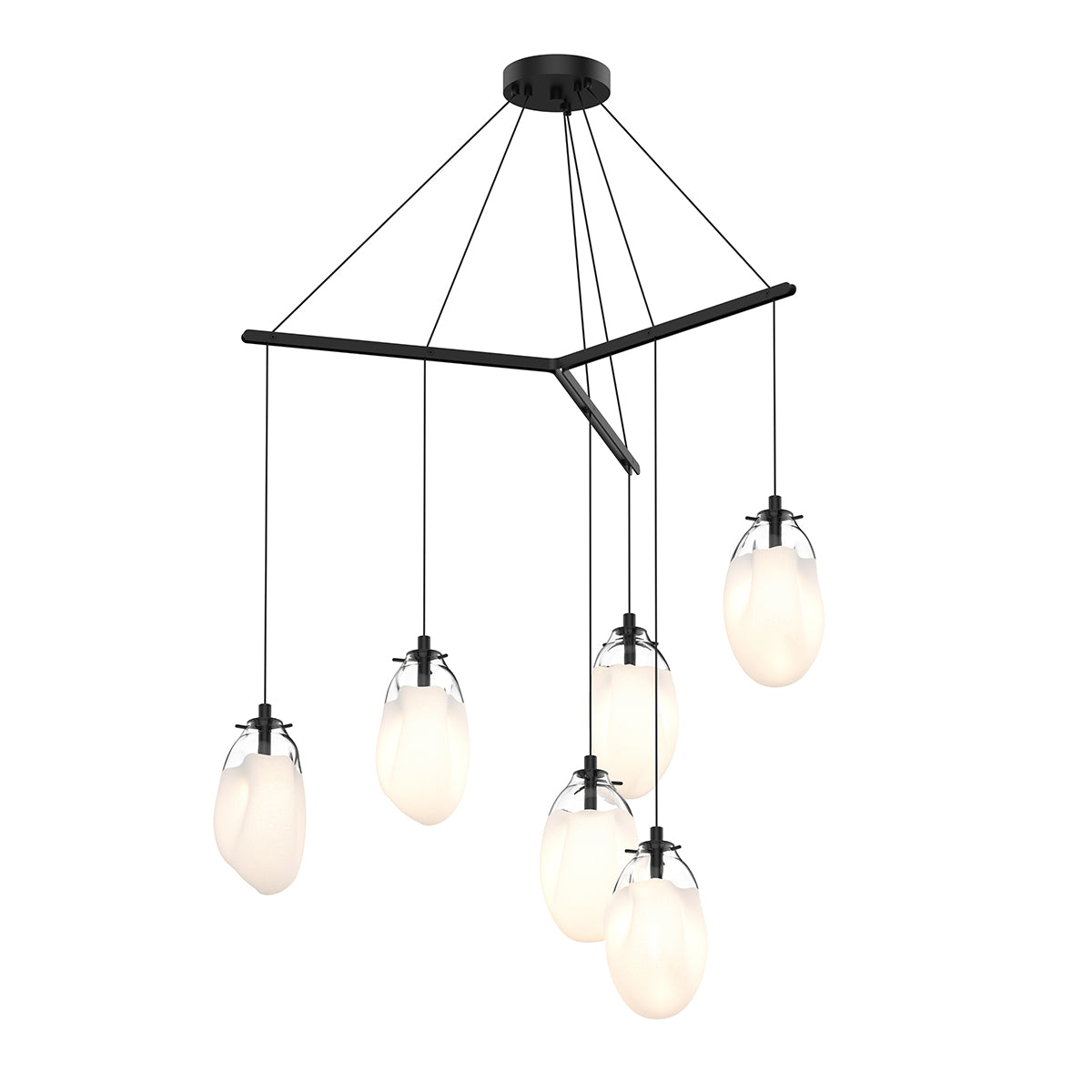 Sonneman - 2976.25W - LED Pendant - Liquid - Satin Black