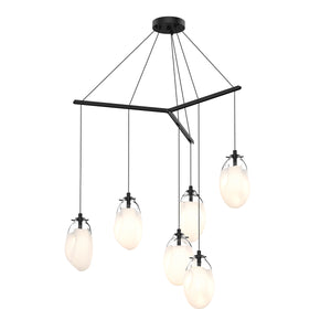 Sonneman - 2976.25W - LED Pendant - Liquid - Satin Black