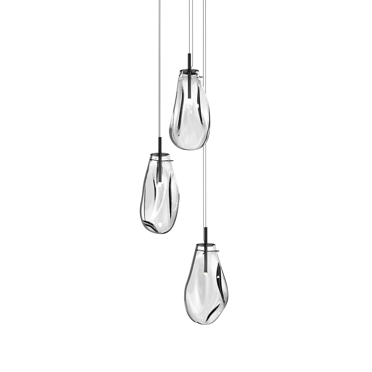 Sonneman - 2981.25C - LED Pendant - Liquid - Satin Black