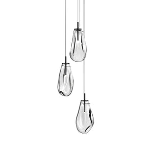 Sonneman - 2981.25C - LED Pendant - Liquid - Satin Black