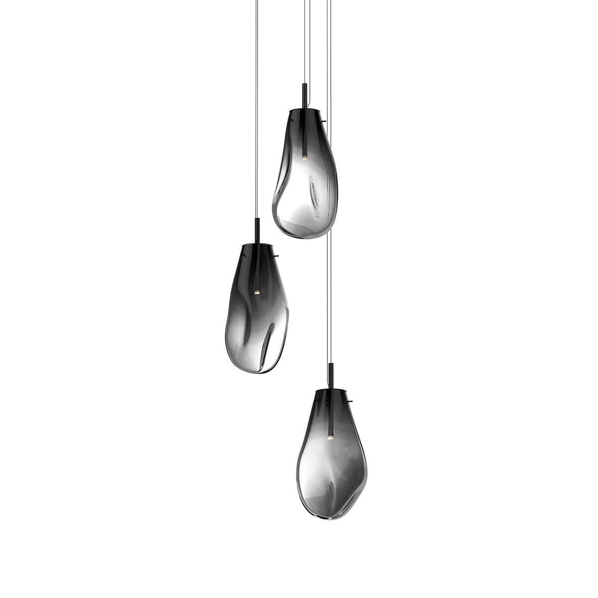 Sonneman - 2981.25K - LED Pendant - Liquid - Satin Black