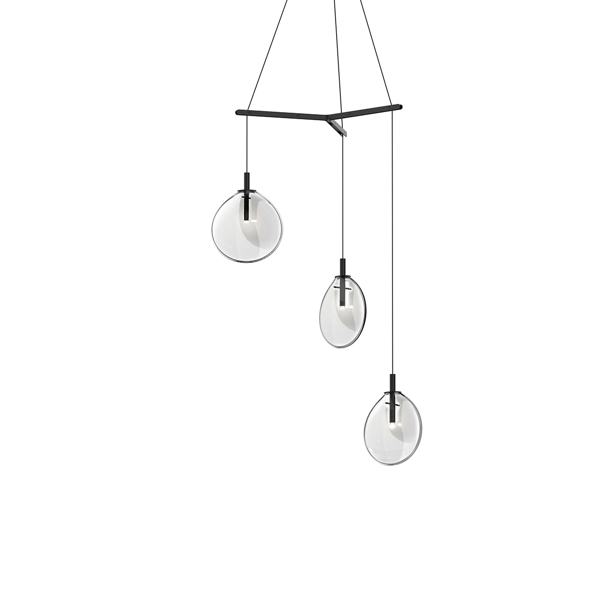 Sonneman - 2995.25C-SML - LED Pendant - Cantina - Satin Black