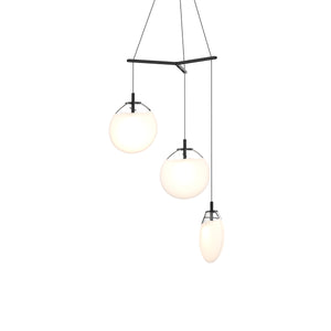 Sonneman - 2995.25W-MED - LED Pendant - Cantina - Satin Black