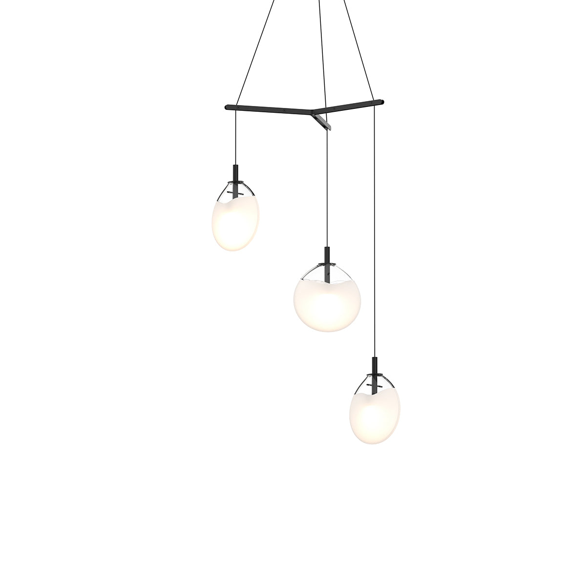 Sonneman - 2995.25W-SML - LED Pendant - Cantina - Satin Black