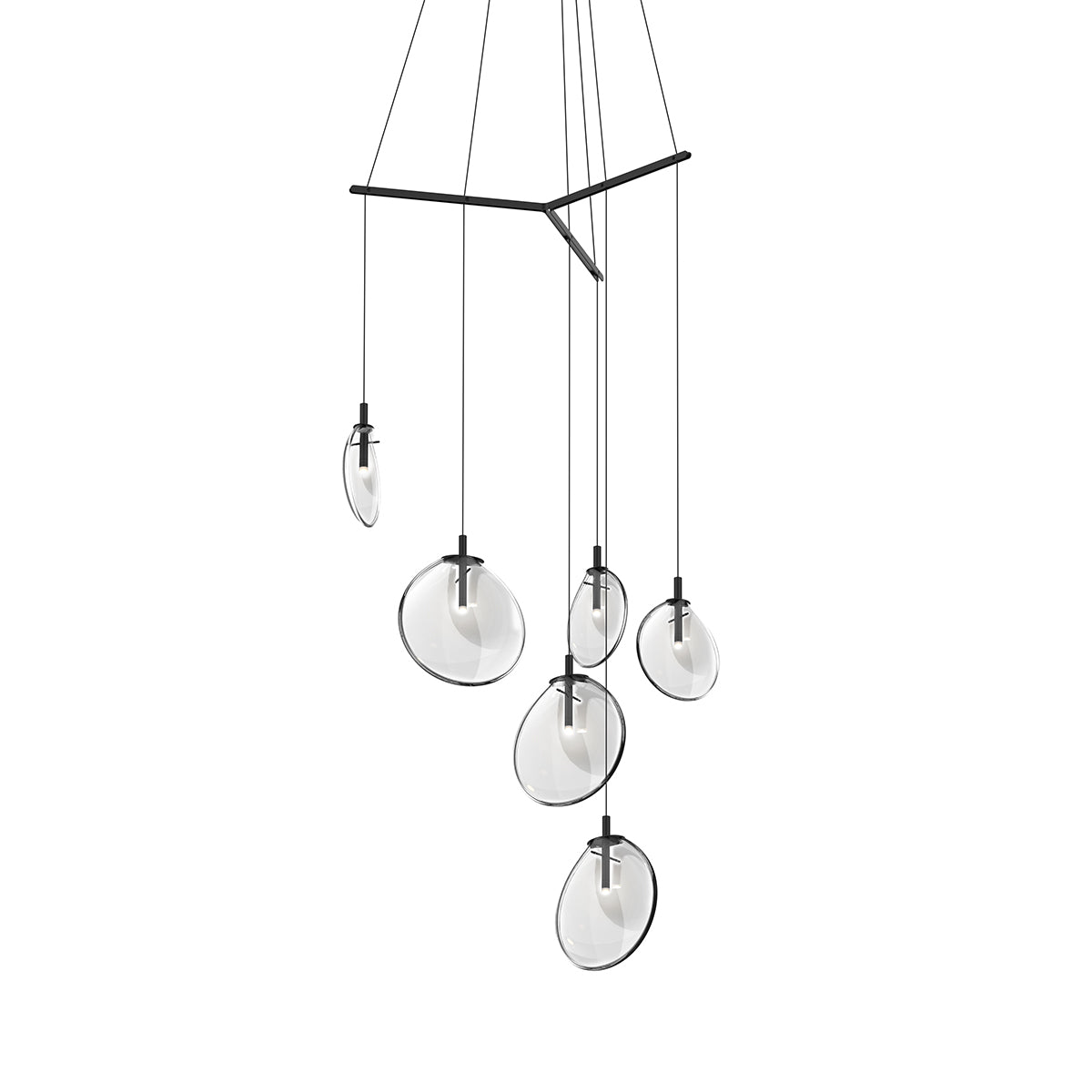 Sonneman - 2996.25C - LED Pendant - Cantina - Satin Black