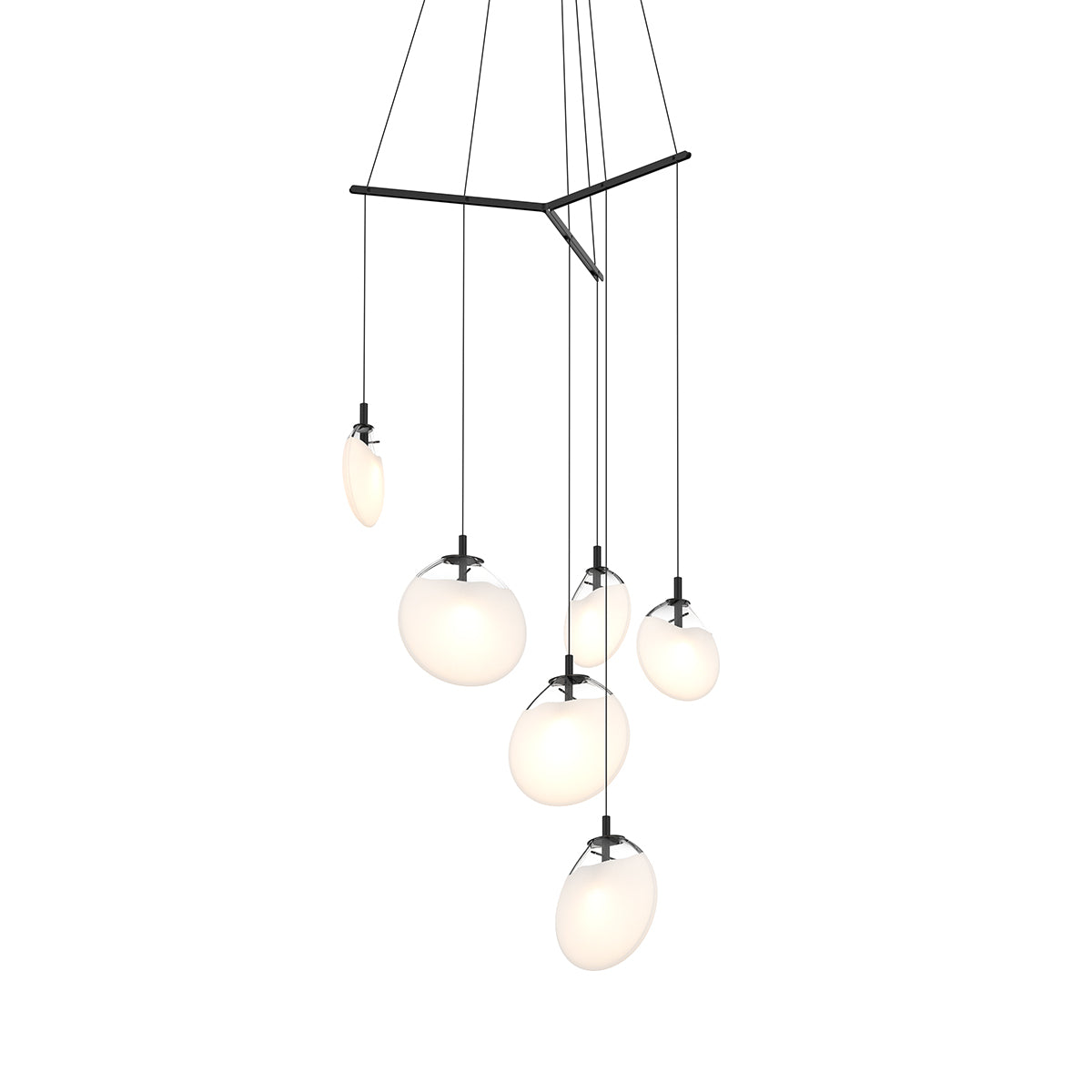 Sonneman - 2996.25W - LED Pendant - Cantina - Satin Black