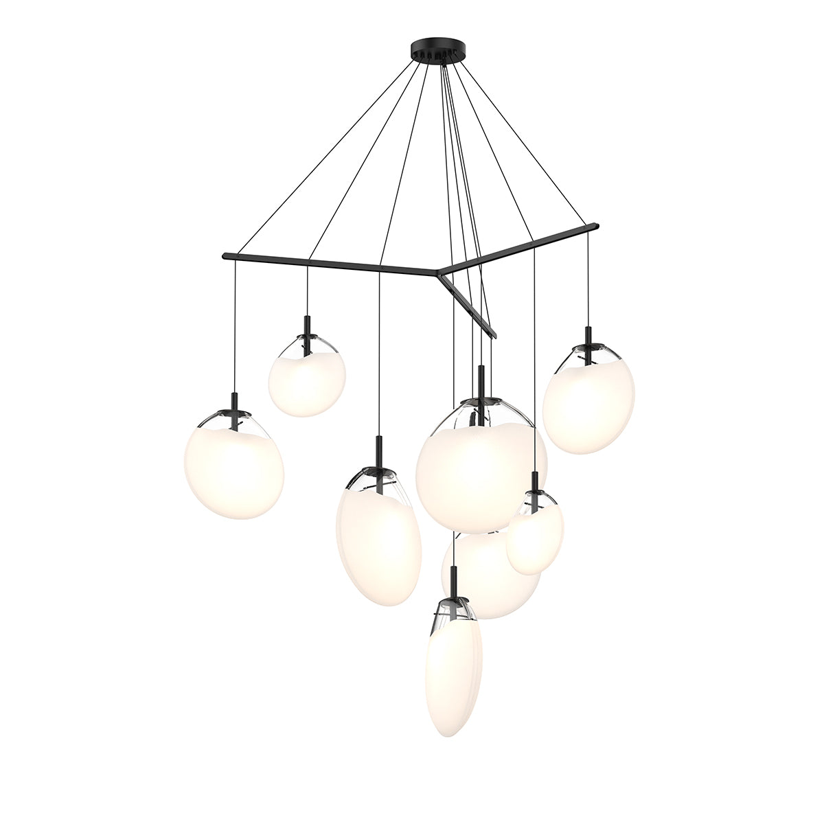 Sonneman - 2997.25W - LED Pendant - Cantina - Satin Black