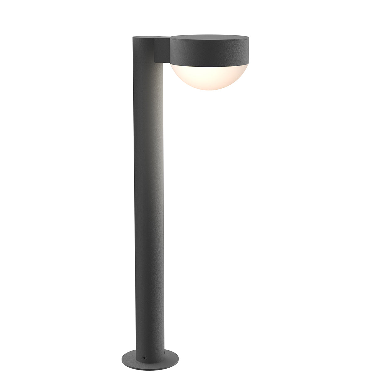 Sonneman - 7304.PC.DL.74-WL - LED Bollard - REALS - Textured Gray