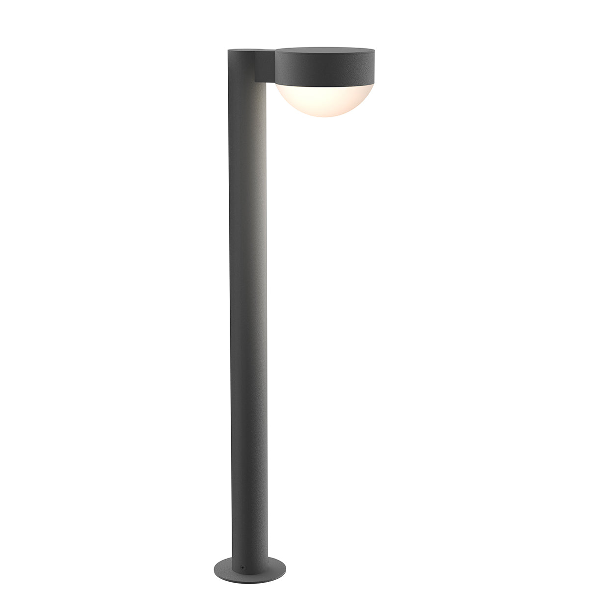 Sonneman - 7305.PC.DL.74-WL - LED Bollard - REALS - Textured Gray