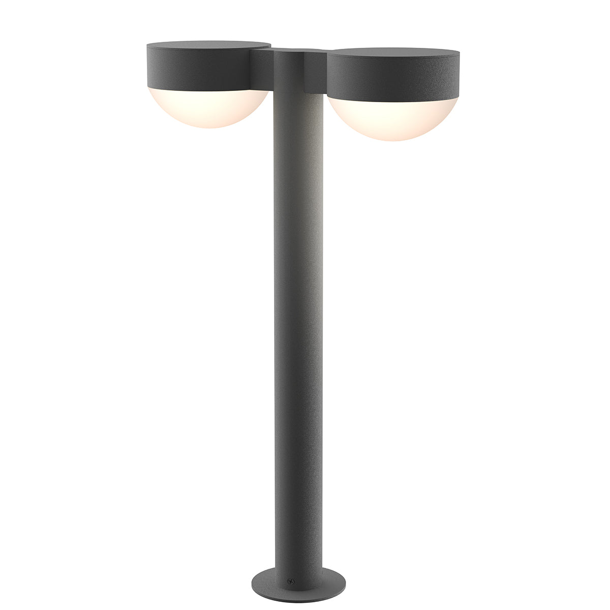 Sonneman - 7307.PC.DL.74-WL - LED Bollard - REALS - Textured Gray