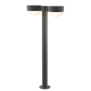 Sonneman - 7308.PC.DL.74-WL - LED Bollard - REALS - Textured Gray