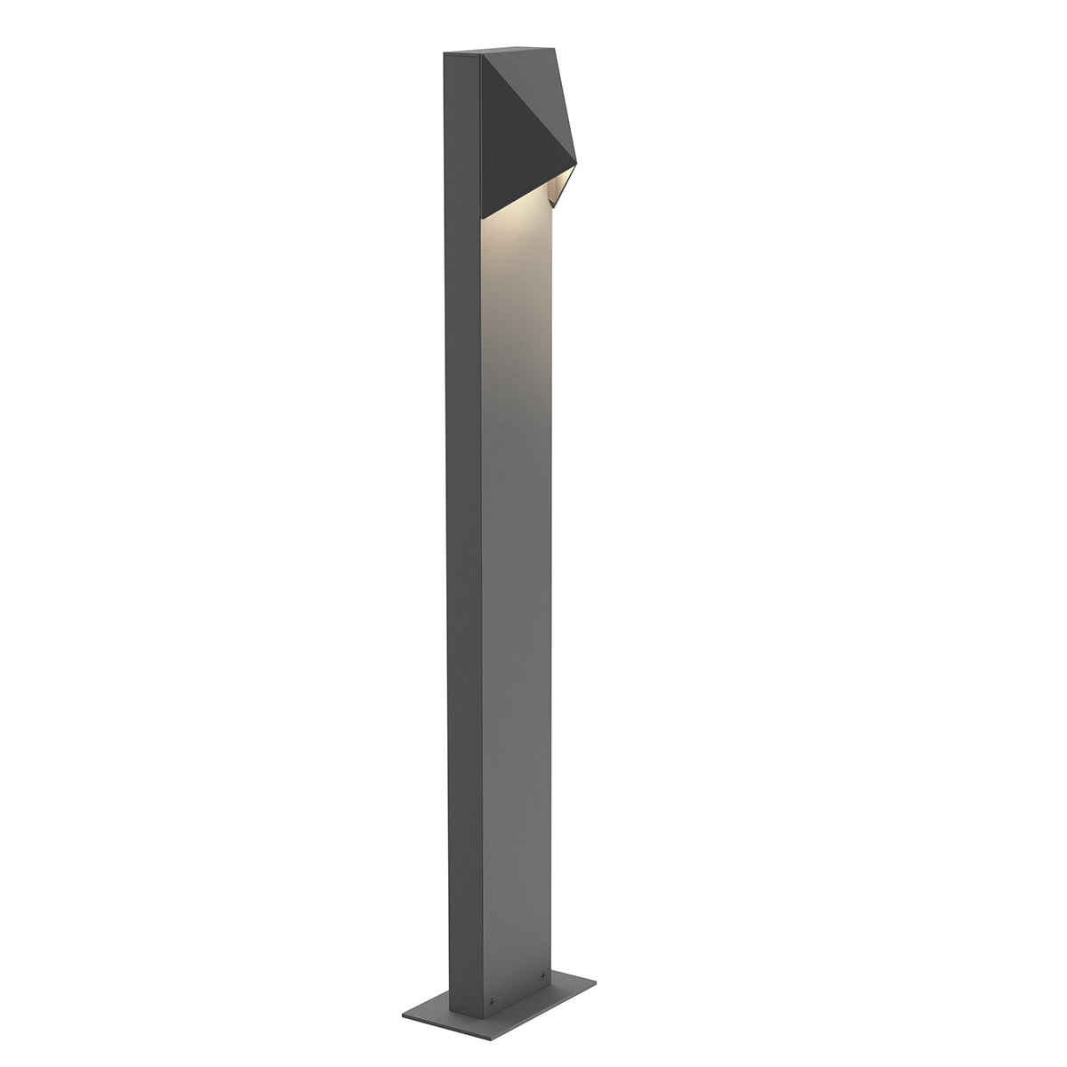 Sonneman - 7323.74-WL - LED Bollard - Triform Compact - Textured Gray