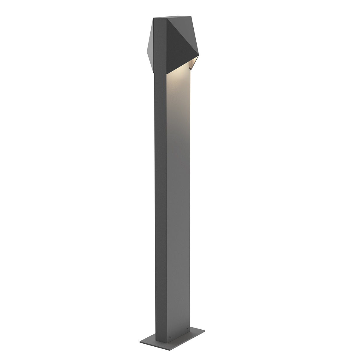 Sonneman - 7327.74-WL - LED Bollard - Triform Compact - Textured Gray