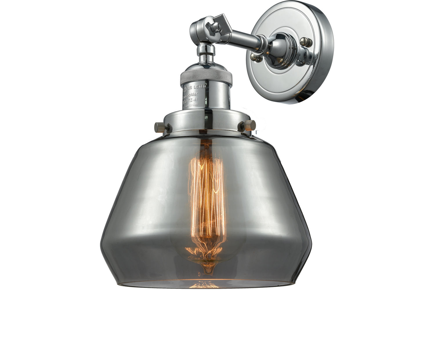 Innovations - 203-PC-G173 - One Light Wall Sconce - Franklin Restoration - Polished Chrome